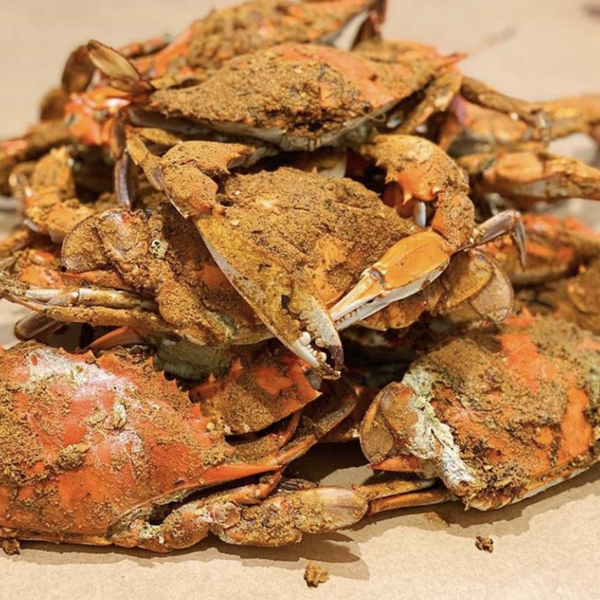 MALE STEAMED CRABS